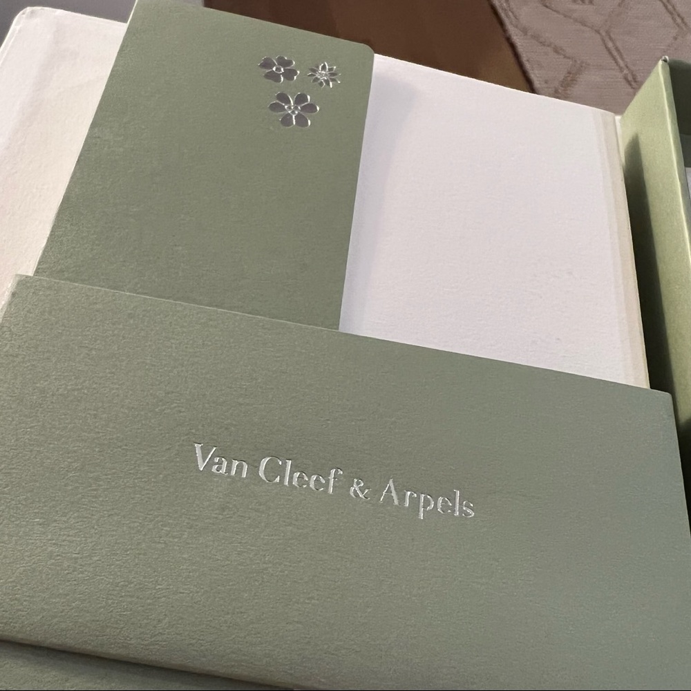 Van Cleef and Arpels Stationery